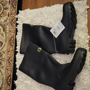 GoCLC Custom Leathercraft climate gear R230 over the sock PVC rain boots 10 NEW…